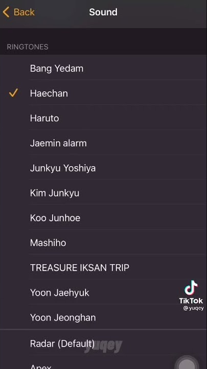 haechan ringtone to wake you up