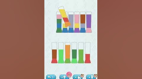 water sort puzzle game level 1166 numpuz Android iOS games all level gameplay funny gaming