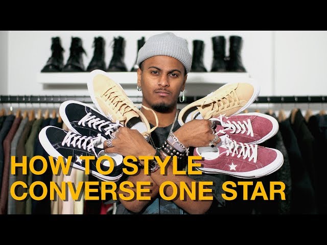 styling converse one star