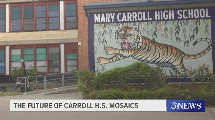Artist behind old Mary Carroll High School mosaics...