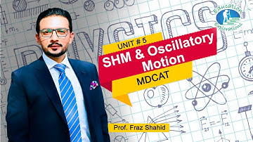 Physics | MDCAT | Lecture # 30a | Unit #5 | "SHM & Oscillatory Motion" | by Prof. Fraz Shahid