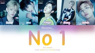 NCT DREAM (엔시티 드림) - No 1 (BoA Cover) (Color Coded Lyrics Eng/Rom/Han)