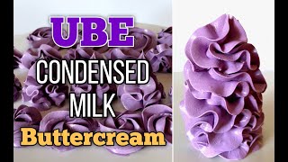 Ube Condensed Milk Buttercream Recipe