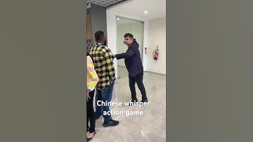 chinese whisper game #emcee #dance #anchor