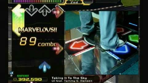 Kon - Taking It To The Sky (Expert) AAA #082 - Perfect Full Combo on DDR X2 (PS2, U.S.)