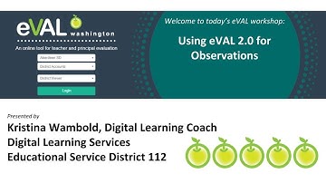 eVal 2 0 for Observations