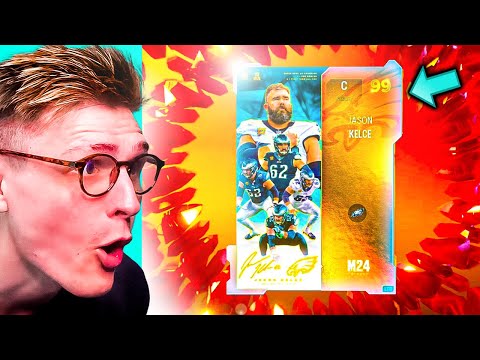 I PULLED 99 CAREER TRIBUTE JASON KELCE! *MUST SEE*