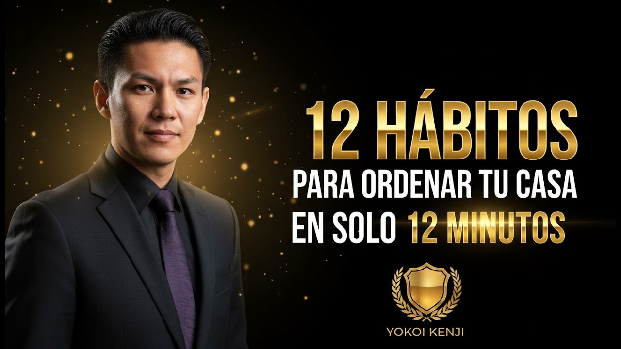 12 Hábitos Japoneses para Ordenar Tu Casa en Solo 12 Minutos | Yokoi Kenji