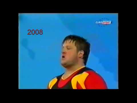 PECHINO 2008 SOLLEVAMENTO PESI +105KG STEINER