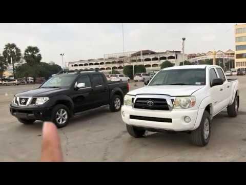 2008-nissan-navara-diesel-engine-&-2008-toyota-tacoma-review