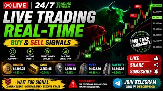 LIVE | BTC GOLD ETH LTC CRYPTO(17/05/26) TRADING NOW | The Ghost Trader | Don't Miss This Move!