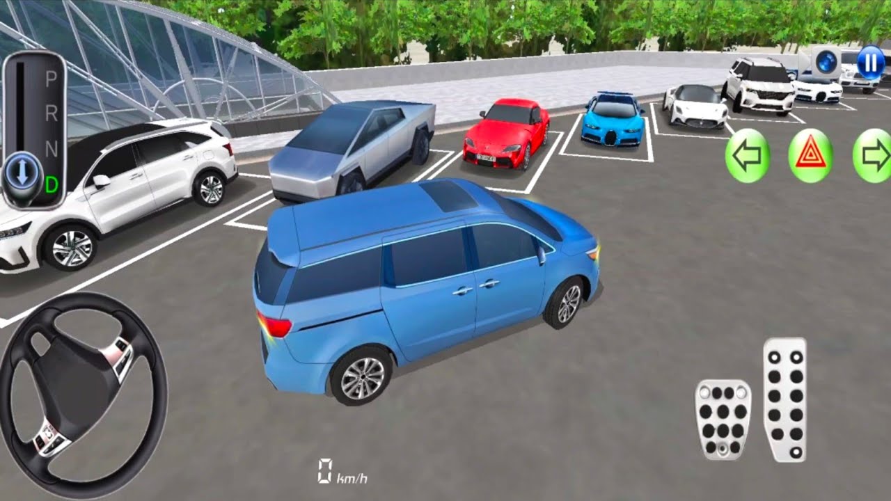 New Old Kia Carnival MPV Drive Car Parking subway Station - 3D Driving Class 2026 - Android Gameplay