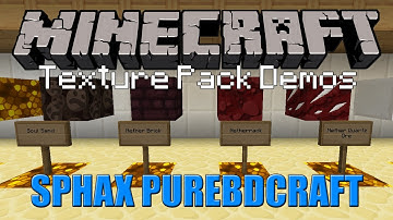 SPHAX PUREBDCRAFT | Minecraft Texture Pack (1.5.1)