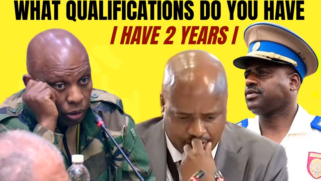 JULIUS MKHWANAZI STRUGGLES TO ANSWER QUESTIONS ADHOC COMMITTEE