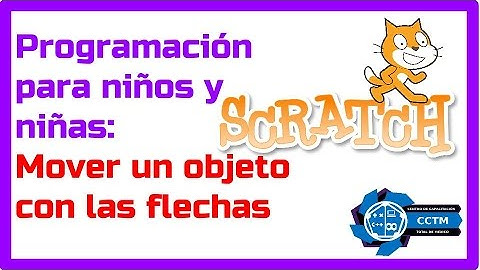 Scratch: ¿Cómo mover un objeto, con las flechas?