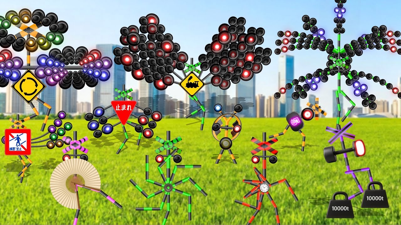 【踏切アニメ】奇妙すぎておかしい団体の団体踏切大特集