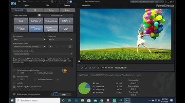 CyberLink PowerDirector 19  How to Export Videos - Render Full HD mp 4   - Ultra HD -4K