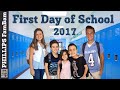 FIRST DAY OF SCHOOL 2017 | BACK TO SCHOOL VLOG | PHILLIPS FamBam Vlogs