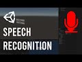 Speech recognition in unity tutorial