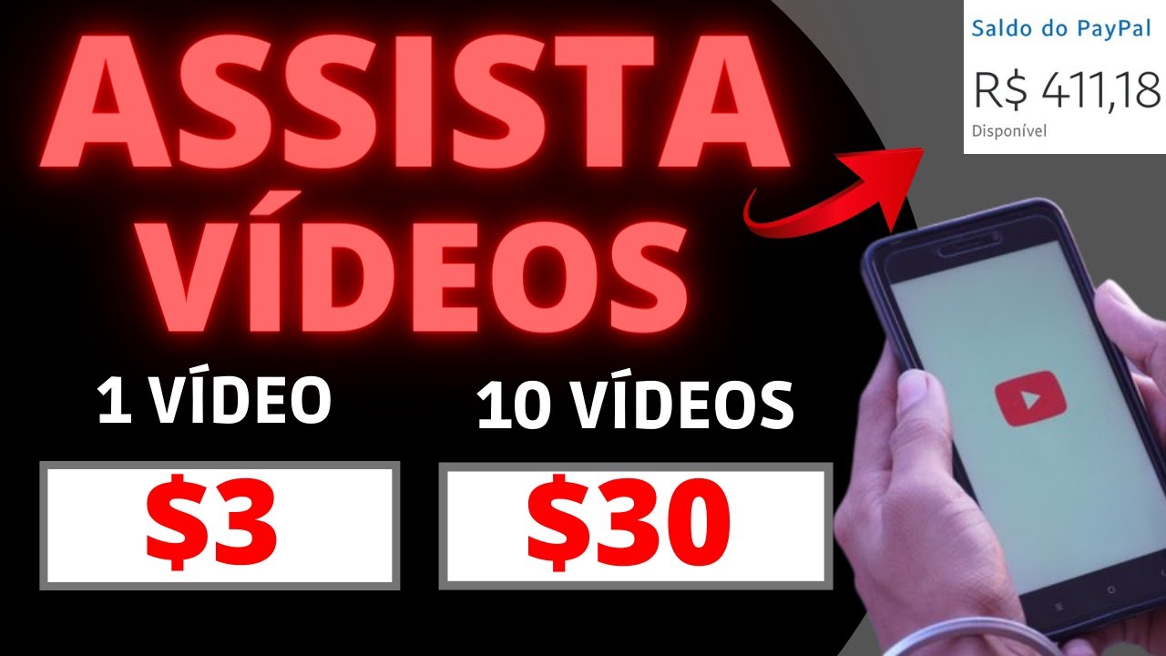 RECEBA $3 DÓLARES A CADA 15 MINUTOS ASSISTINDO VÍDEOS – RENDA ONLINE