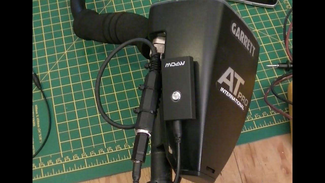 How to Bluetooth Headphone Mod for Garrett AT Pro