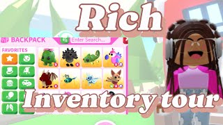 Rich inventory tour ( adopt me)