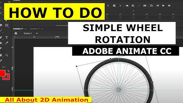 How to create wheel animation in Adobe animate CC