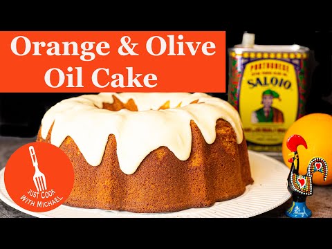 Portuguese Orange Olive Oil Cake | Bolo de Laranja