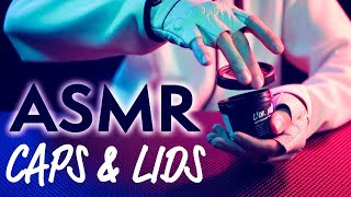 ASMR Caps & Lids 😴NO TALKING 40min of Triggers for SLEEP