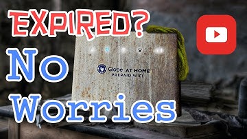 Replacing Expired Globe at Home Prepaid Wifi Sim