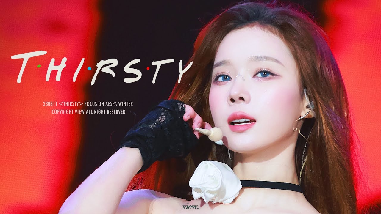 [4K][FANCAM] 230811 aespa WINTER - 'Thirsty' 에스파 윈터 - 'Thirsty' 직캠 @2023 Outside Lands