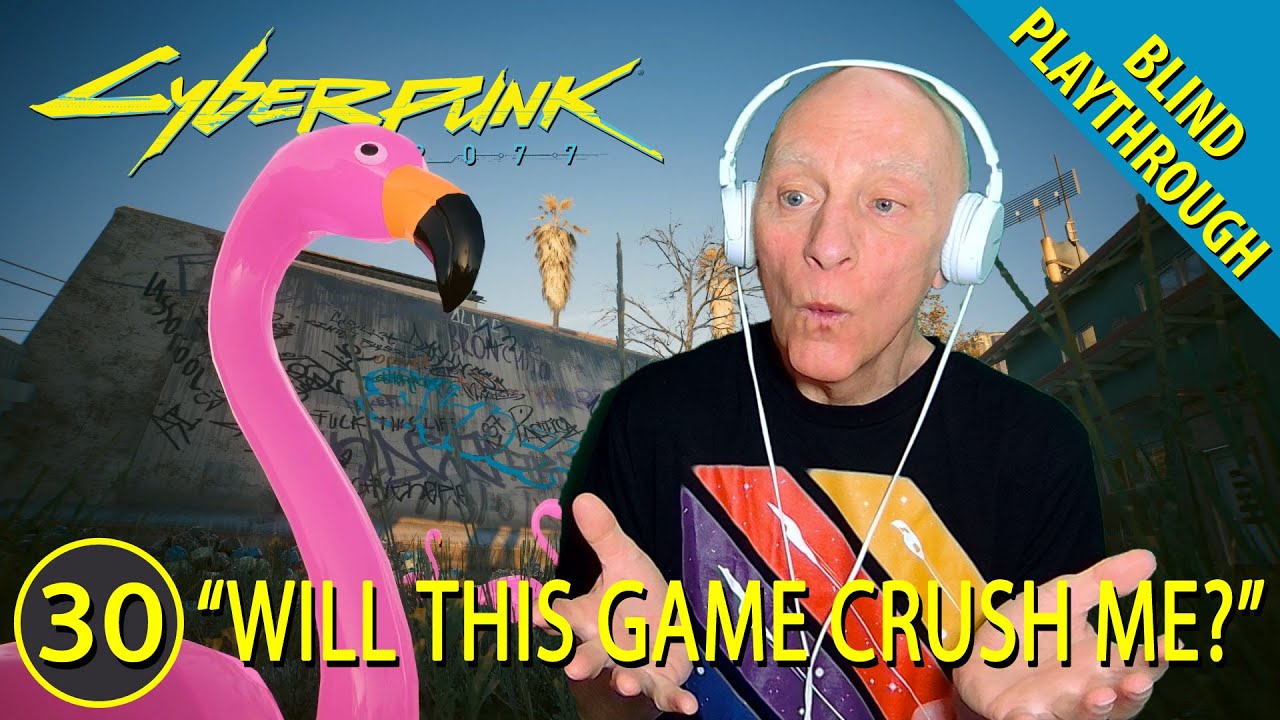 Cyberpunk 2077 PS5 *Old Gamer - Blind Playthrough* - Ep30 - Pretty Flamingo