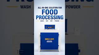 How Vegetables Are Turned Into Powder | Washing Machine to Grinder Complete Setup
