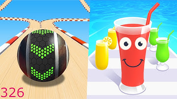 Racing Ball Master 3D Max Levels Vs Juice Run Big Update Android iOS Gameplay - 326