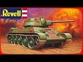 FULL VIDEO BUILD REVELL 1/35 T-34/76 (Model 1943)