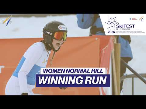 Anezka Indrackova earns gold for Junior Worlds! | FIS Ski Jumping