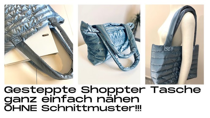 Puffer – Tasche “Saphira” – » Zierstoff - einfach nähen