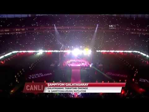 Galatasaray 2011-2012 Şampiyonluk Kutlamaları - Şampiyon GALATASARAY