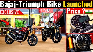 Bajaj Triumph Speed 400 &amp; Scrambler 400x First Look 🏍️Features|Price🔥Upcoming Bikes in India 2023🔥
