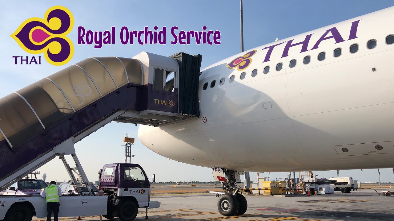 THAI AIRWAYS Airbus A330-300 Flight Experience | Bangkok