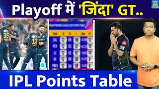 IPL Points Table 2024: Playoffs Scenario में जिंदा है GT| समझिए समीकरण