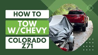 How To Use The Advance Trailering Package On The 2023 Chevy Colorado Z71