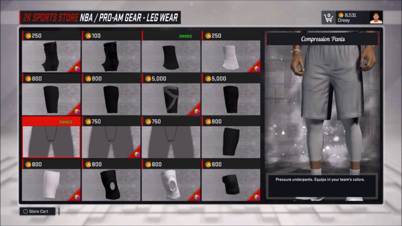 Why Do Nba Players Wear Compression Leggings In Nba 2k