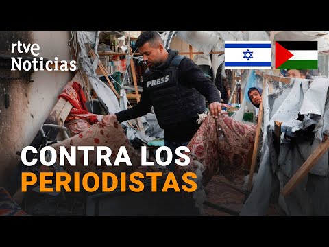 ISRAEL - GAZA: El EJÉRCITO israelí ATACA un CAMPAMENTO con PERIODISTAS en el HOSPITAL NASSER | RTVE