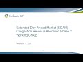 Dec 11, 2025 - Extended Day-Ahead Market (EDAM) Congestion Revenue Allocation Phase 2 Working Group