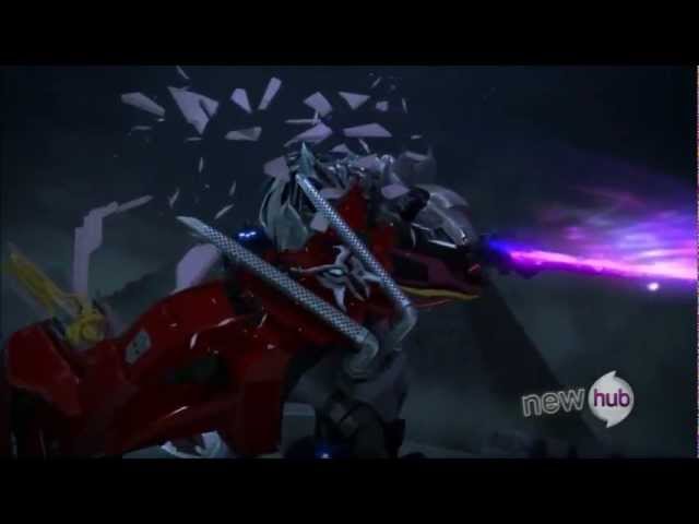 Saber Fight: Optimus Prime vs. Megatron