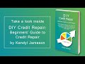 DIY Credit Repair book trailer