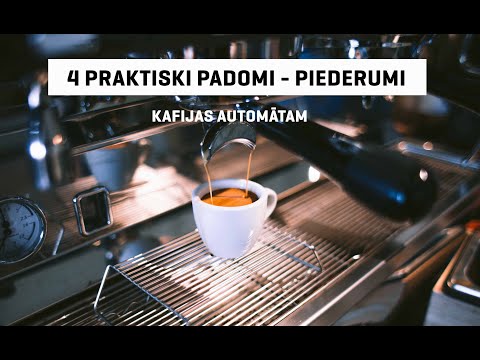Video: Kafijas Piederumi Kafijas Fanātiķiem - Matador Tīkls