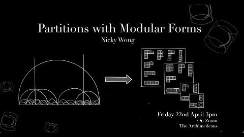 Partitions with Modular Forms - Nicky Wong -The Archimedeans