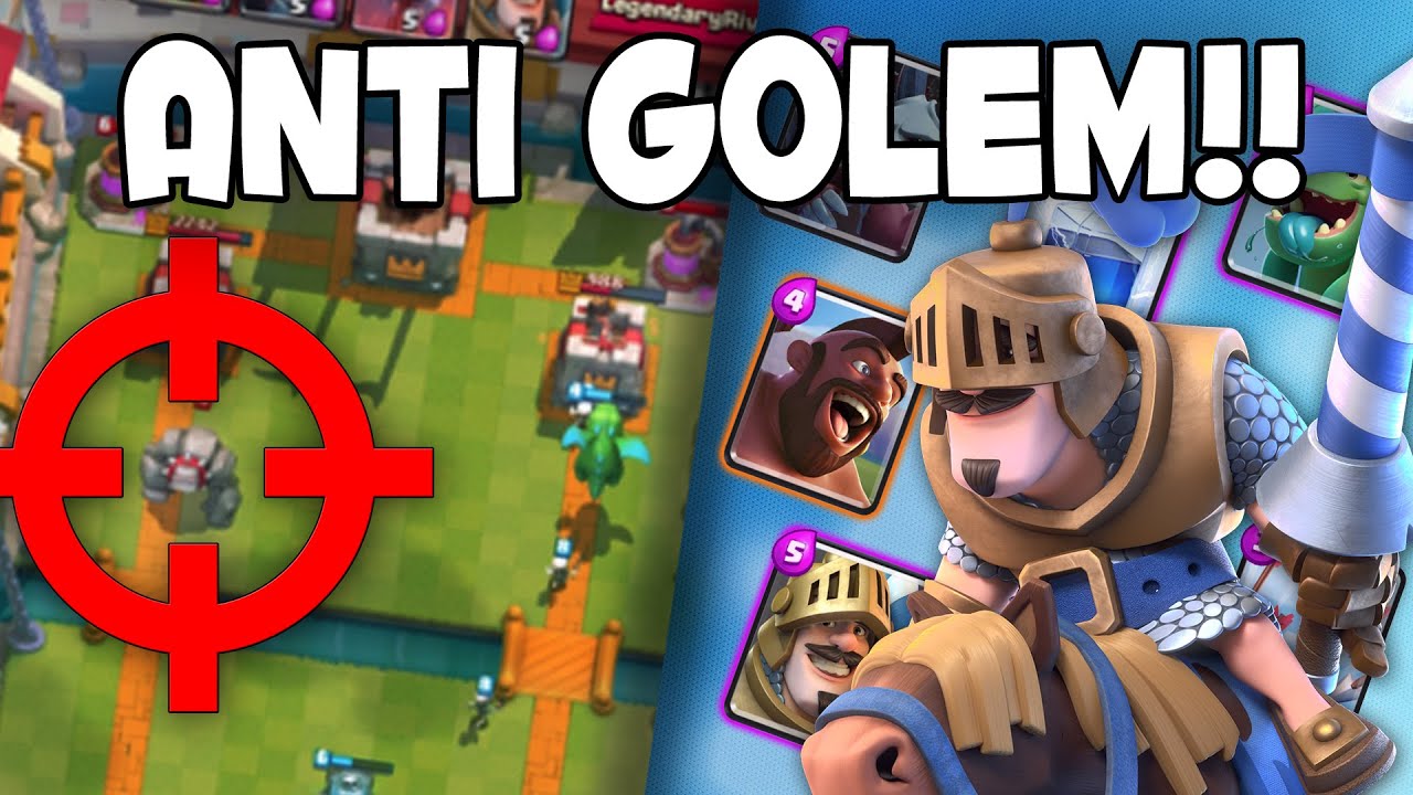 Clash Royale - Best Anti Golem Deck! | Maxing With Gems Ep. 4